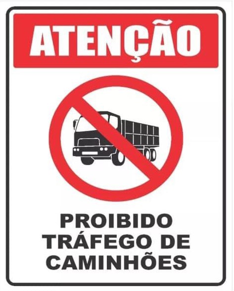 Placa de Regulamenta��o
